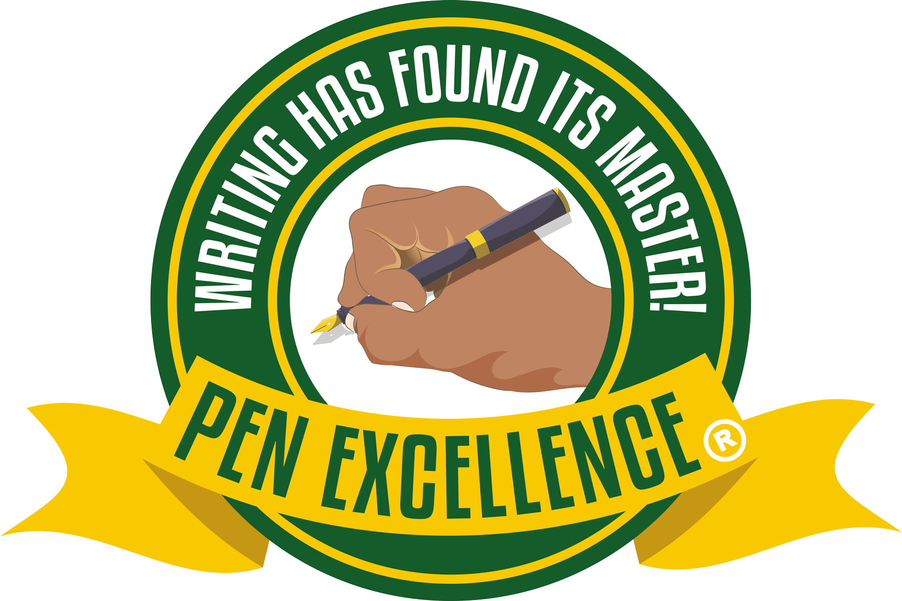 A logo for writing has found its master pen excellence