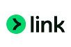 The word link is written in black letters on a green circle.