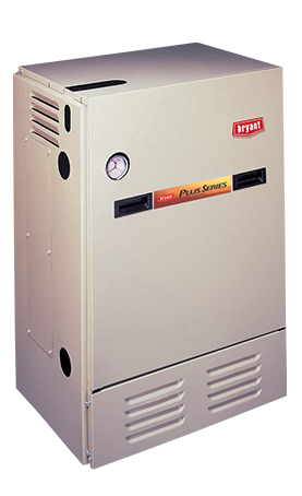 A picture of a boiler on a white background.