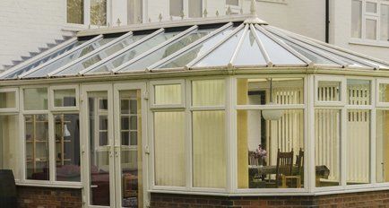 Installation of a conservatory