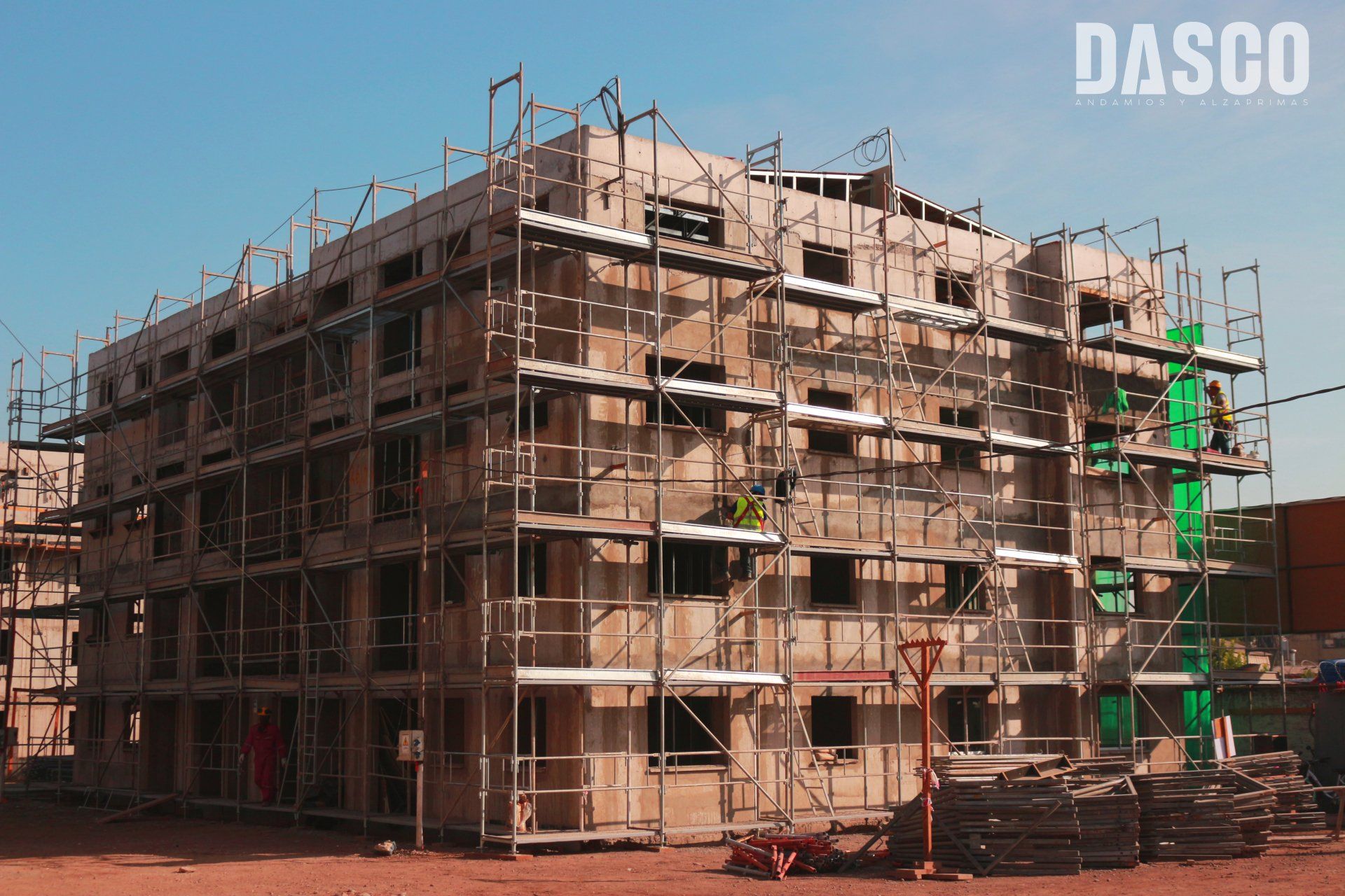 Andamios tipo Euro para fachada