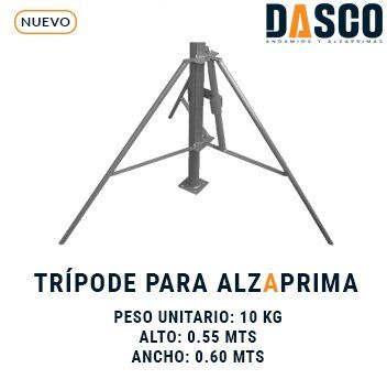 Trípode para alzaprima