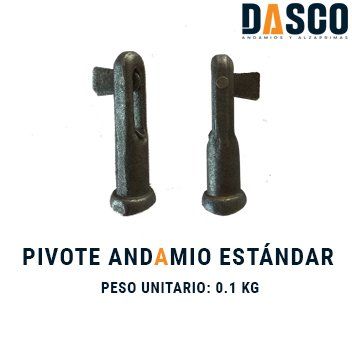 Pasador o pivote de andamio tipo estándar