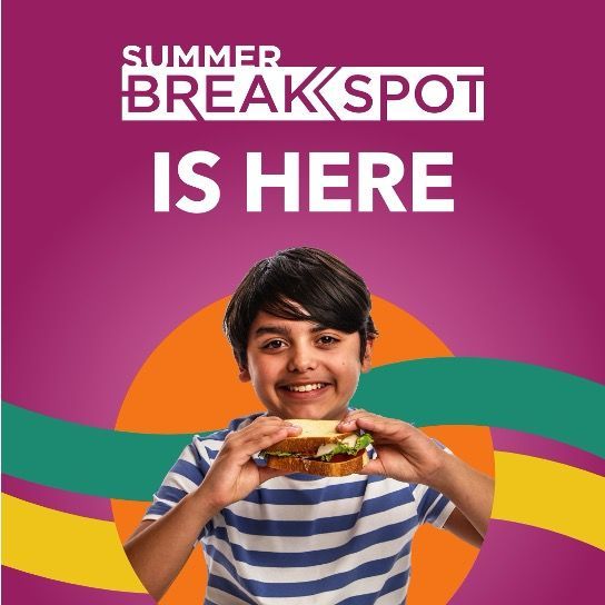 summer breakspot banner with copy that reads summer breakspot is here