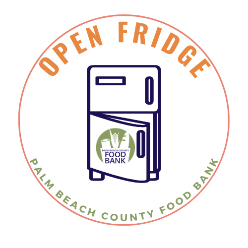 open fridge neighborhood community refrigerator palm beach county food bank food pantry