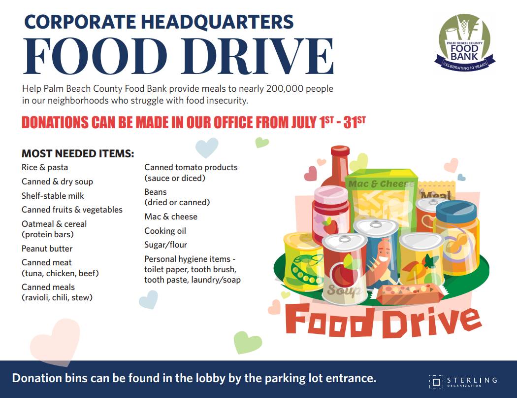 Food Drive Spotlight