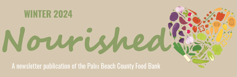 winter 2024 palm beach county food bank newsletter