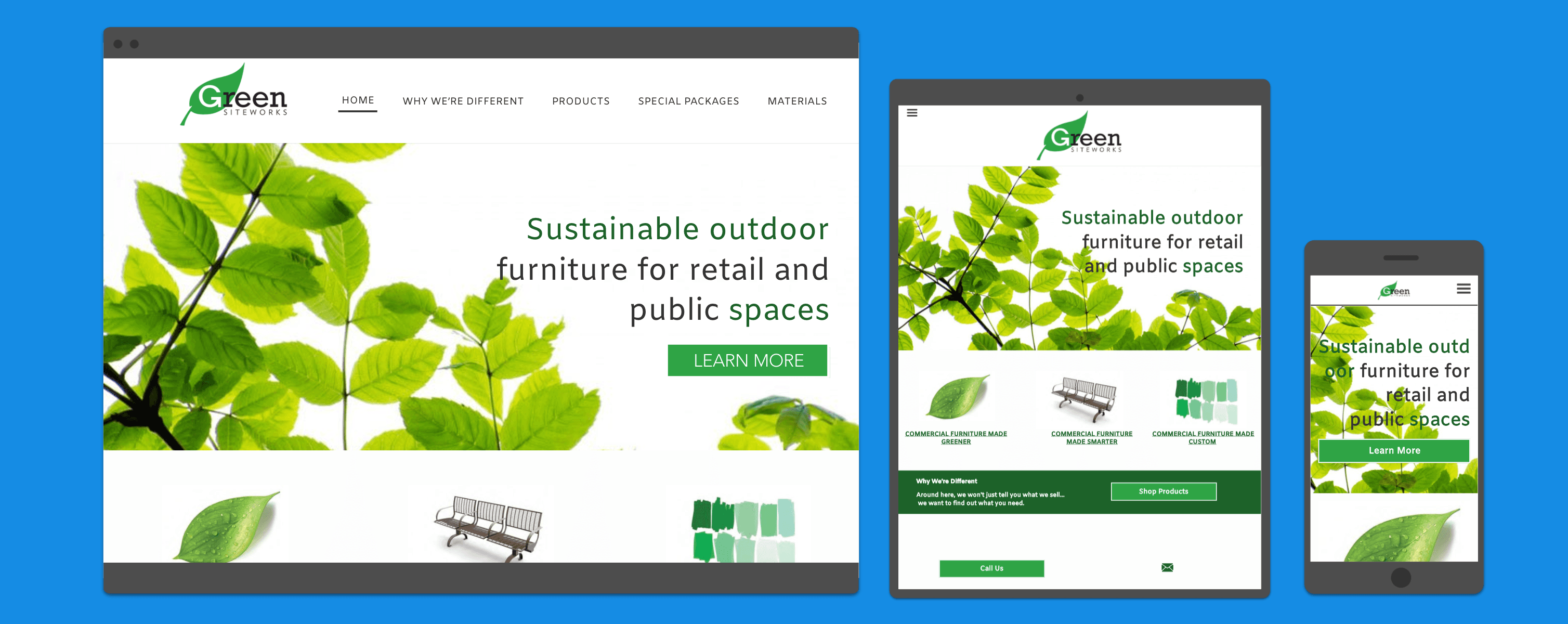 Web Development Portfolio - Furniture Company