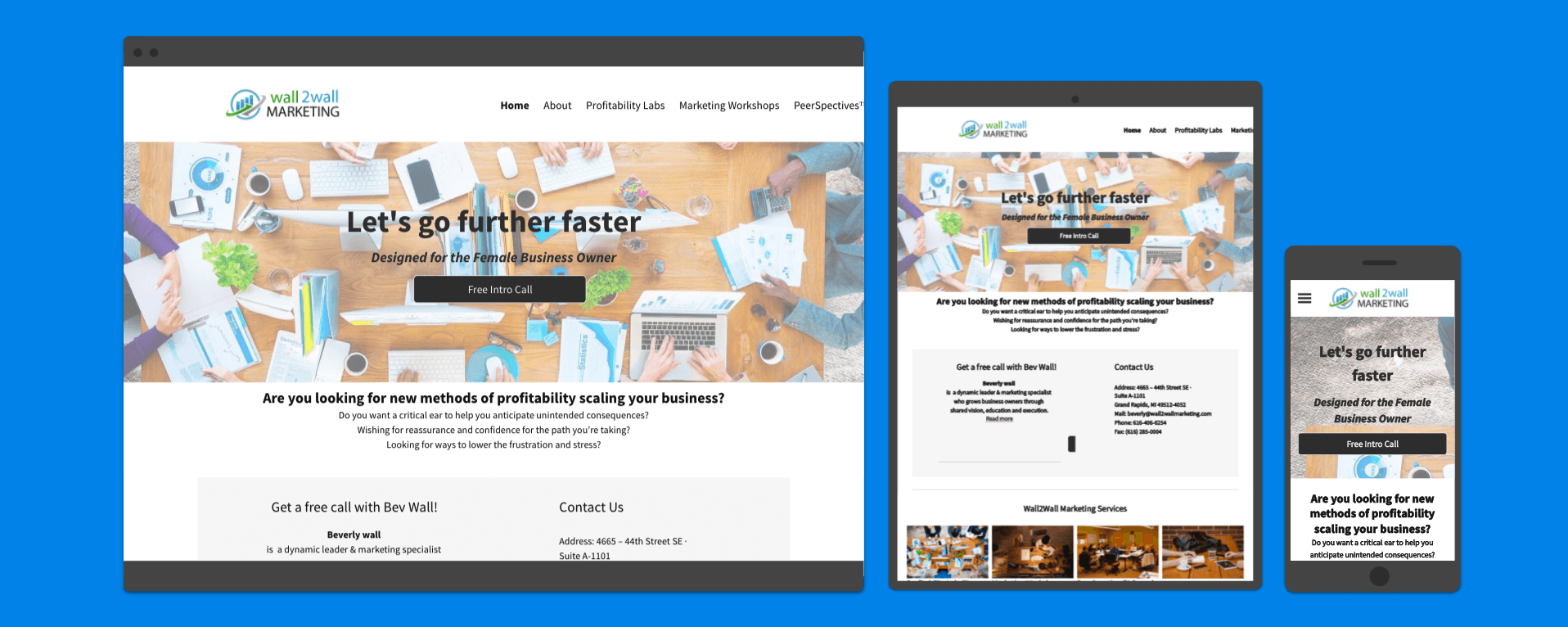 Web Development Portfolio - Marketing Company