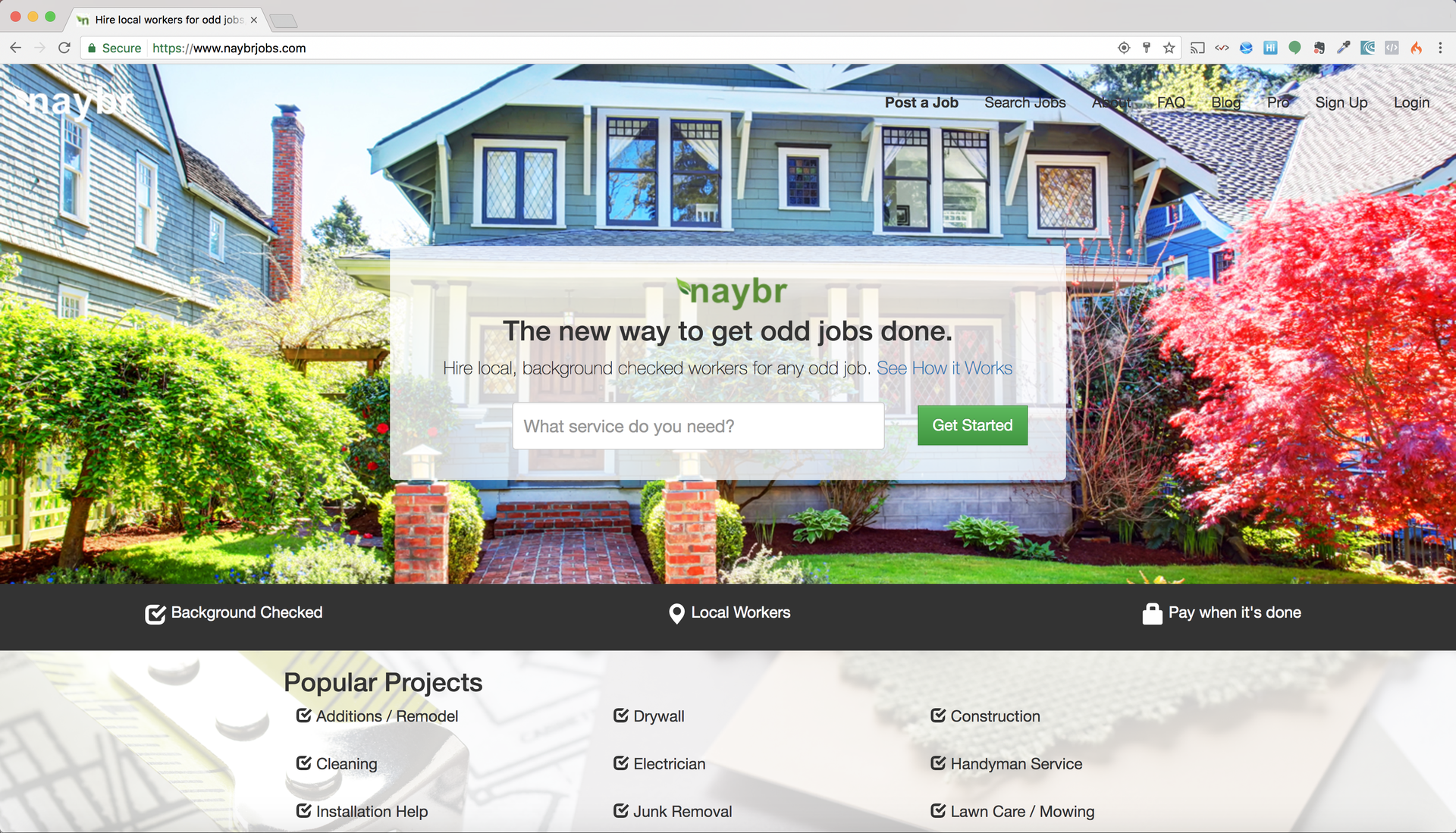 Web Development Portfolio - Directory Application