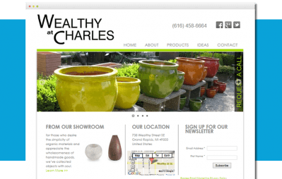 Retail Website Design