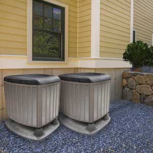 Two air conditioning units