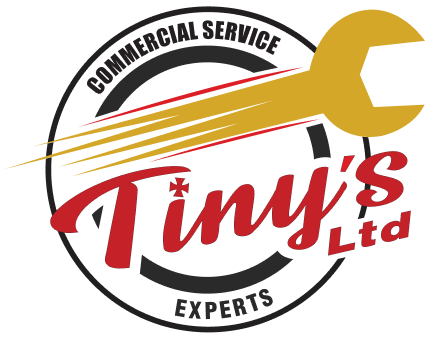 A logo for tiny 's ltd , a commercial service company. | Tiny's Automotive