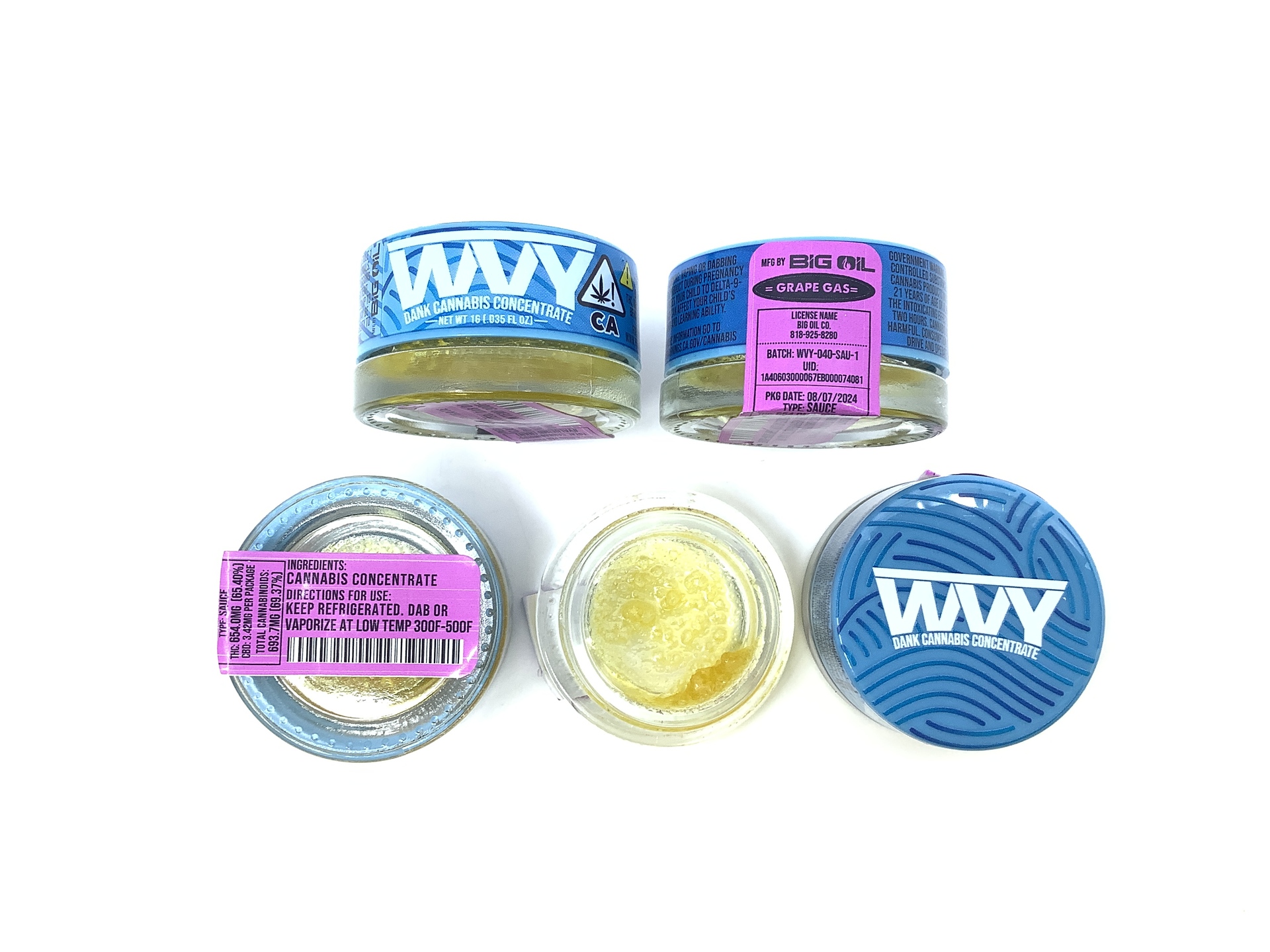 Bear Labs WVY Grape Gas