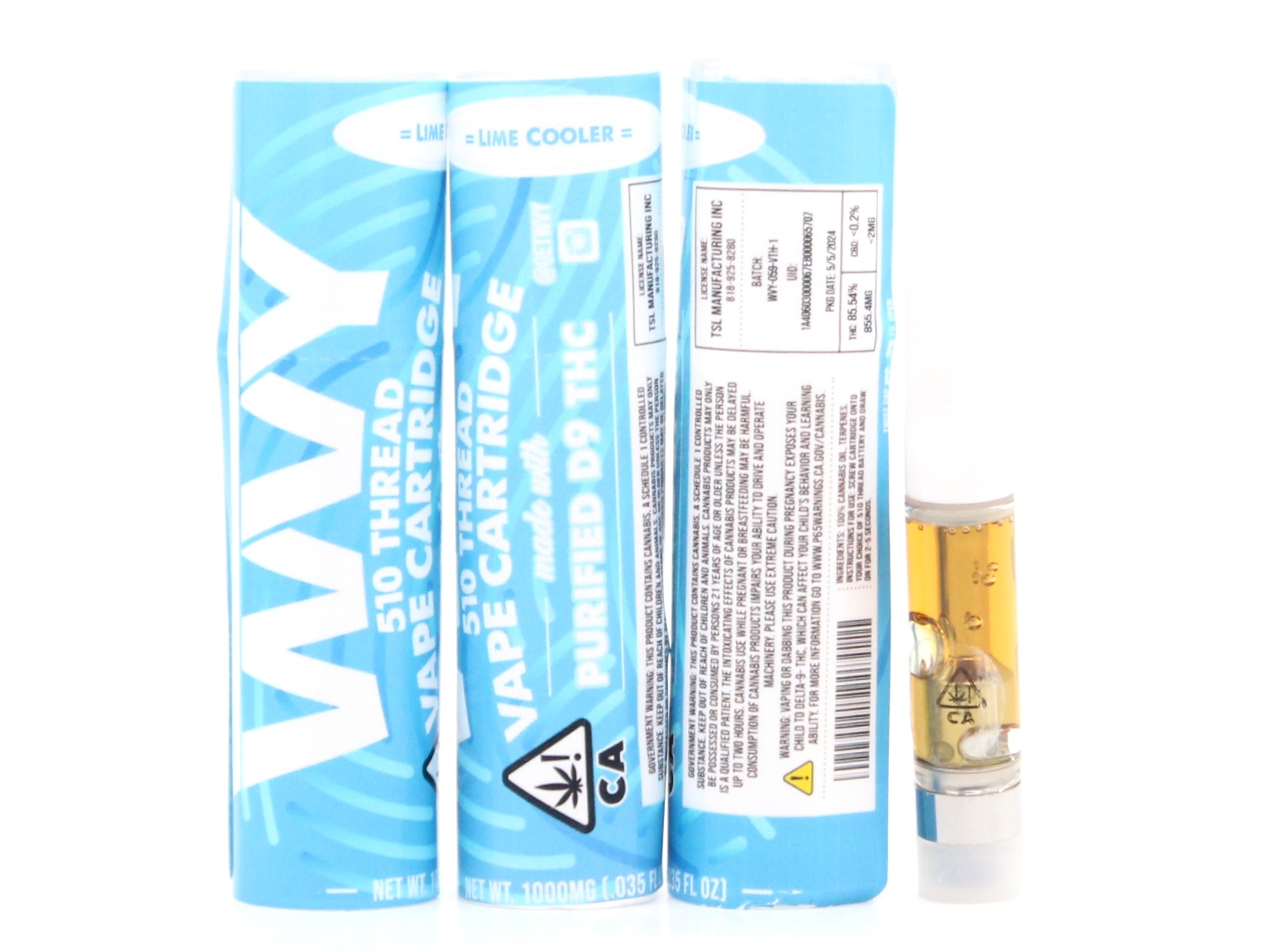 Bear Labs WVY Lime Cooler - Vape Cartridge