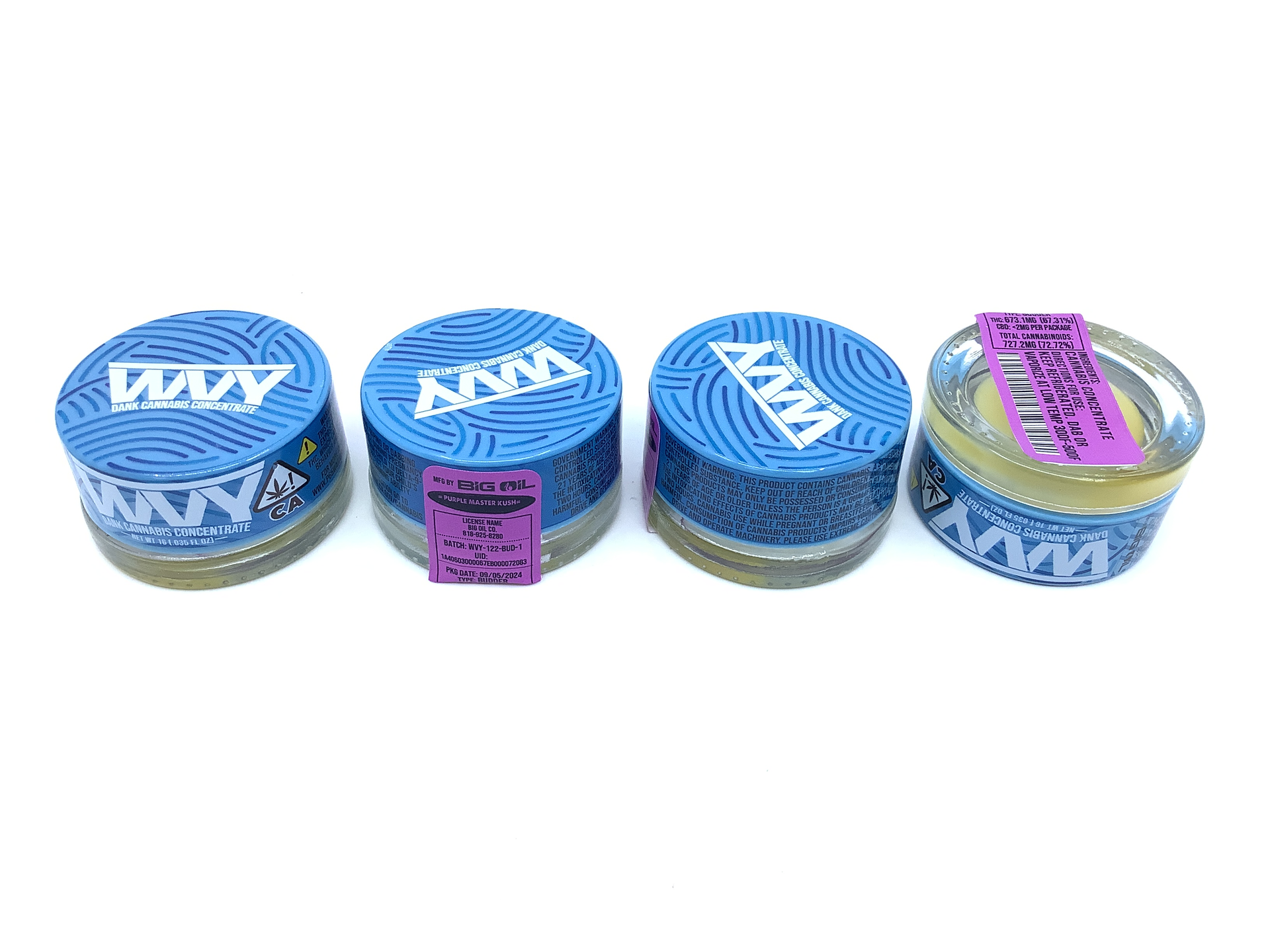 Bear Labs WVY Purple Master Kush