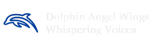 Dolphin Angel Wings - Whispering Voices Logo
