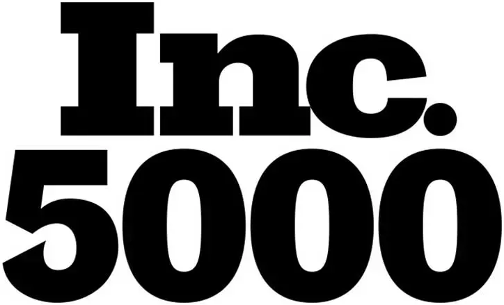 Inc. 5000 logo, black text on a white background. 