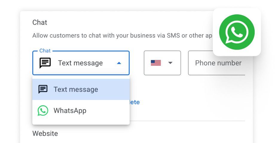 New Google Business Profile SMS Feature For Contractor Image