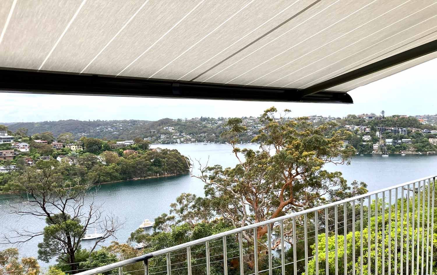 A view of a lake from a balcony | Sydney, NSW | Sunmaster Australia