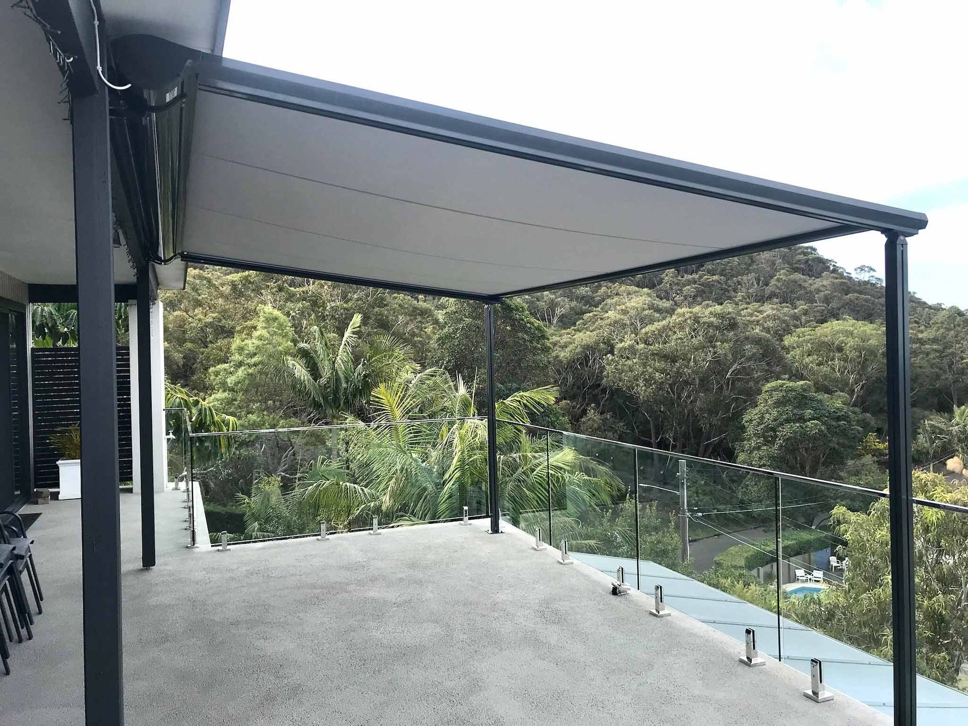 A deck with a conservatory awning over it | Sydney, NSW | Sunmaster Australia