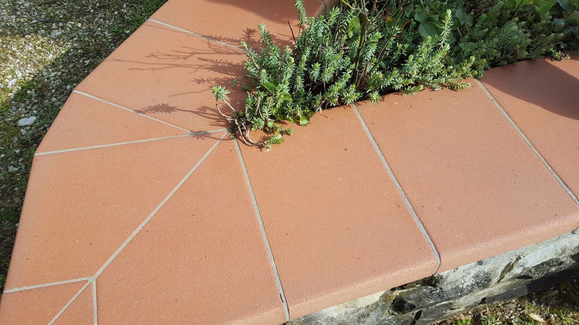 mattonelle da giardino