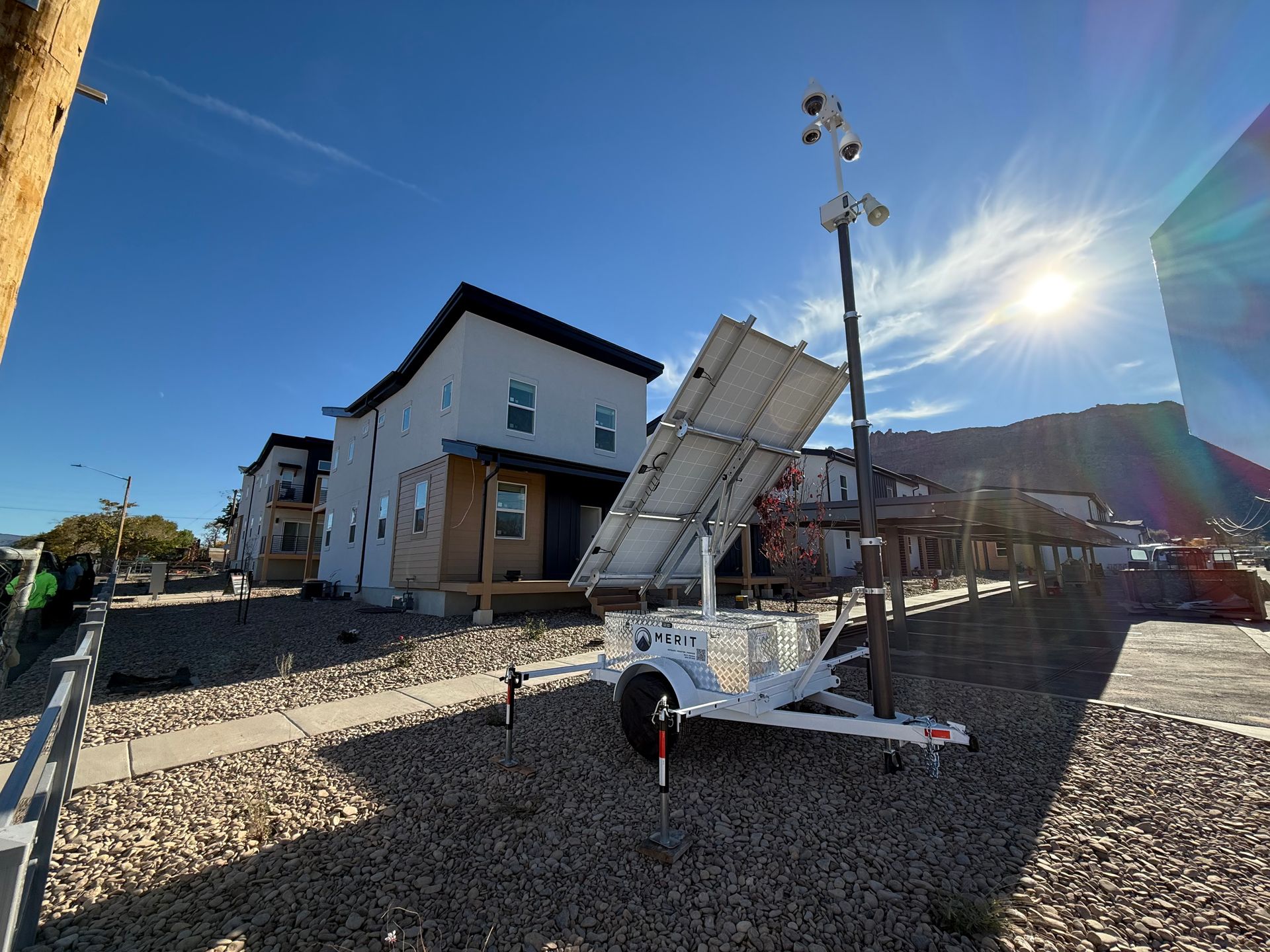 Merit's Surveillance Unit on a Job Site