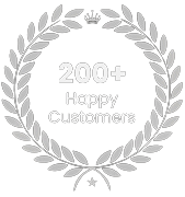over 200 happy customers