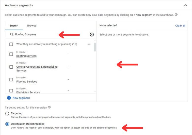 audience segment