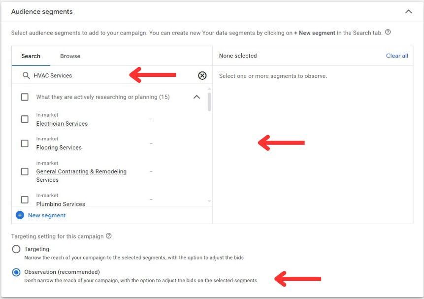 audience segment
