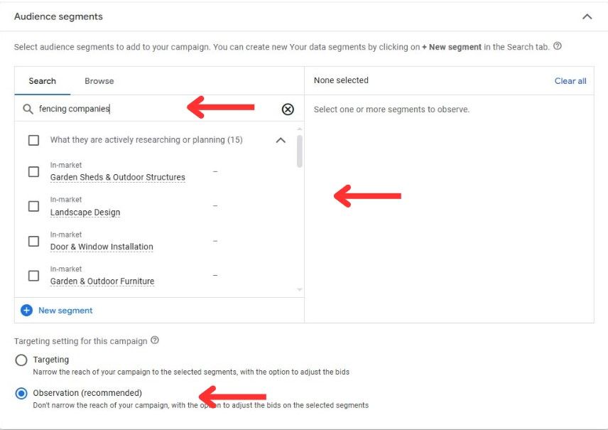 audience segment