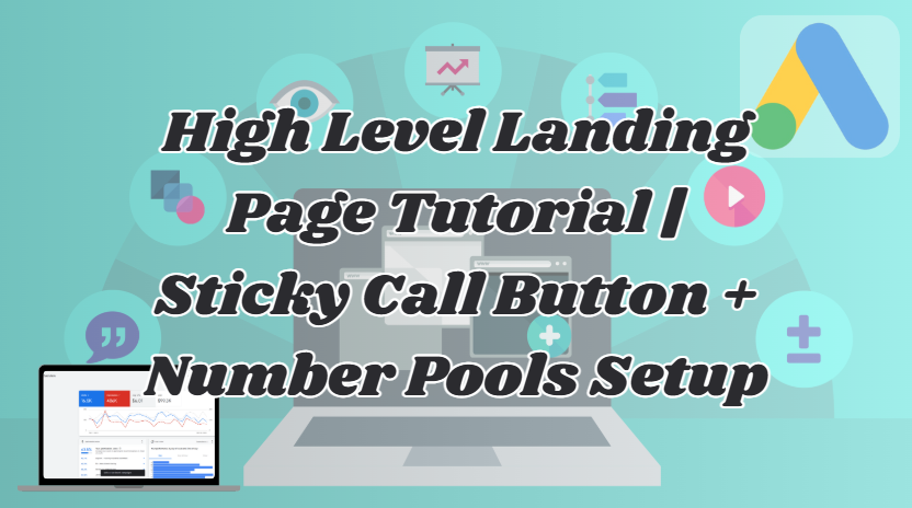 High level landing page tutorial