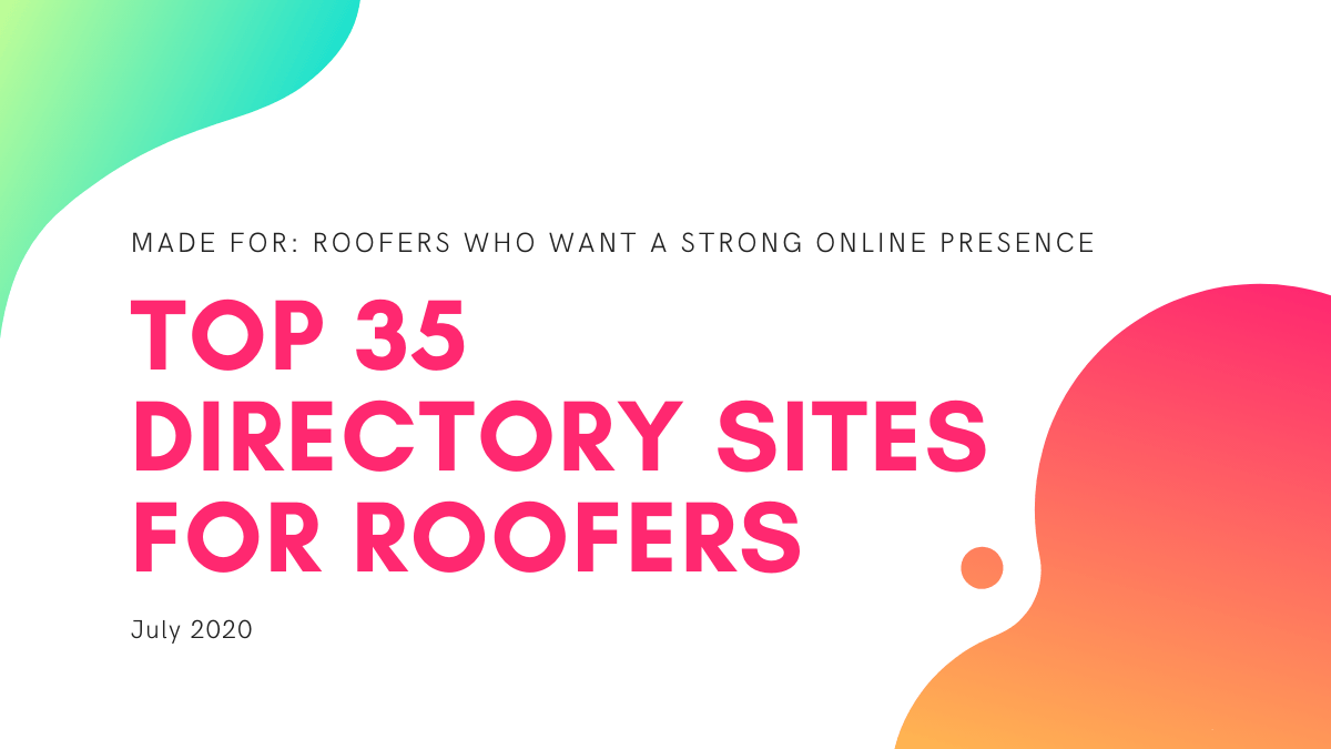 top 35 directory sites for roofers