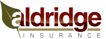 A logo for a company called aldridge insurance