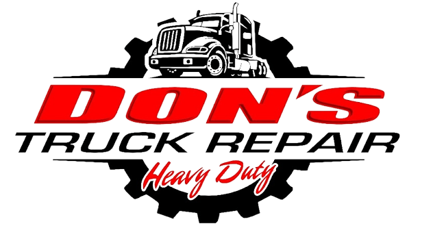 dons heavy duty truck repair logo