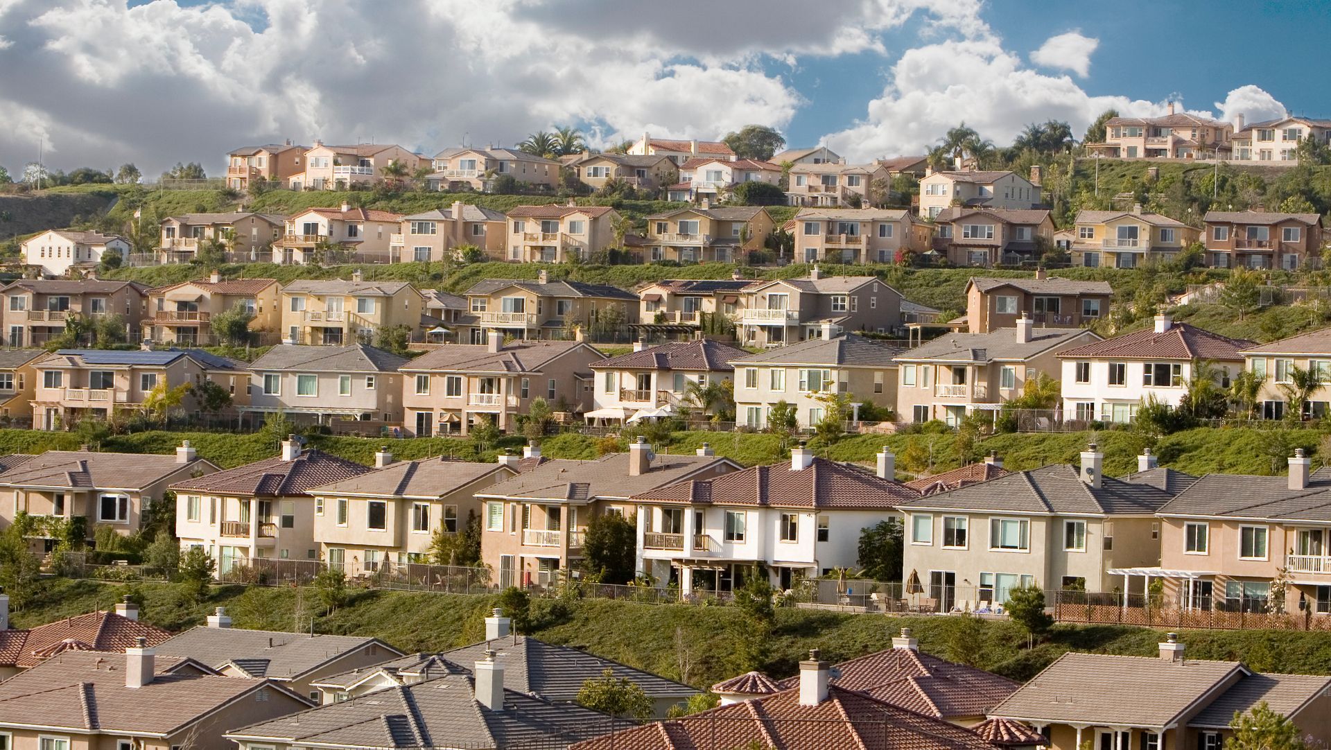 Hillside homes photo. Select to go to vacancies page.