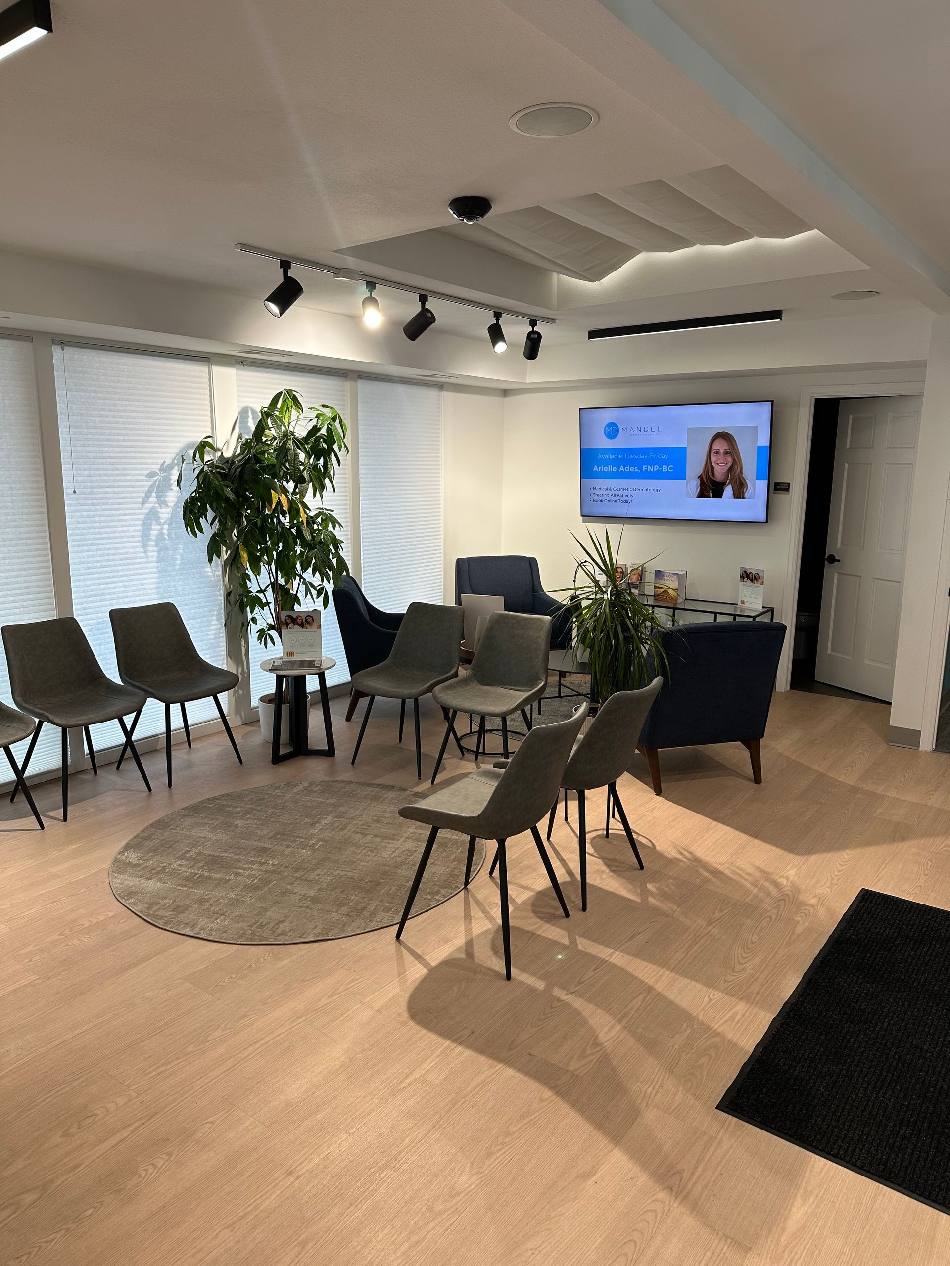 Mandel Dermatology Boulder office reception