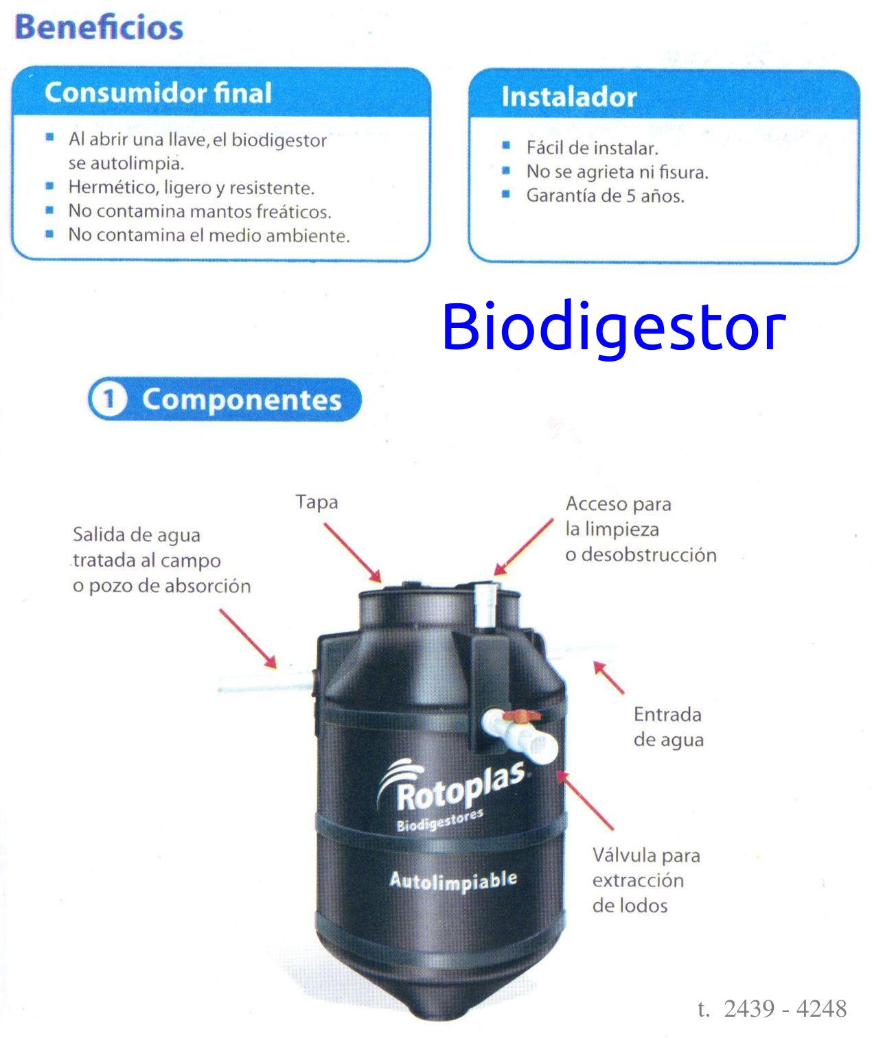 Biodigestores Rotoplas
