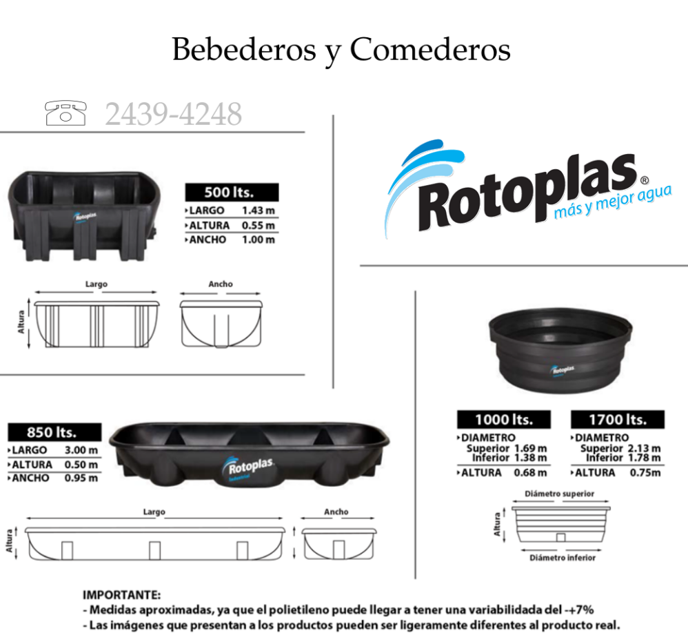 Bebedores Rotoplas
