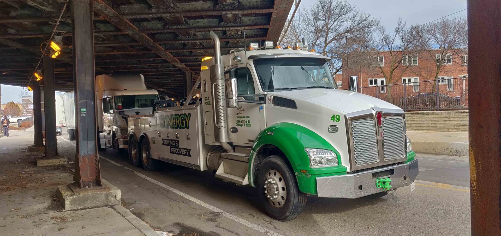 Synergy Truck Towing — Chicago, IL — Synergy Towing and Recovery LLC