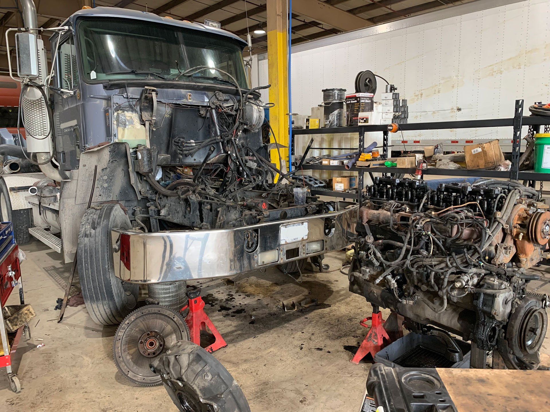 Engine Out — Chicago, IL — Synergy Towing and Recovery LLC