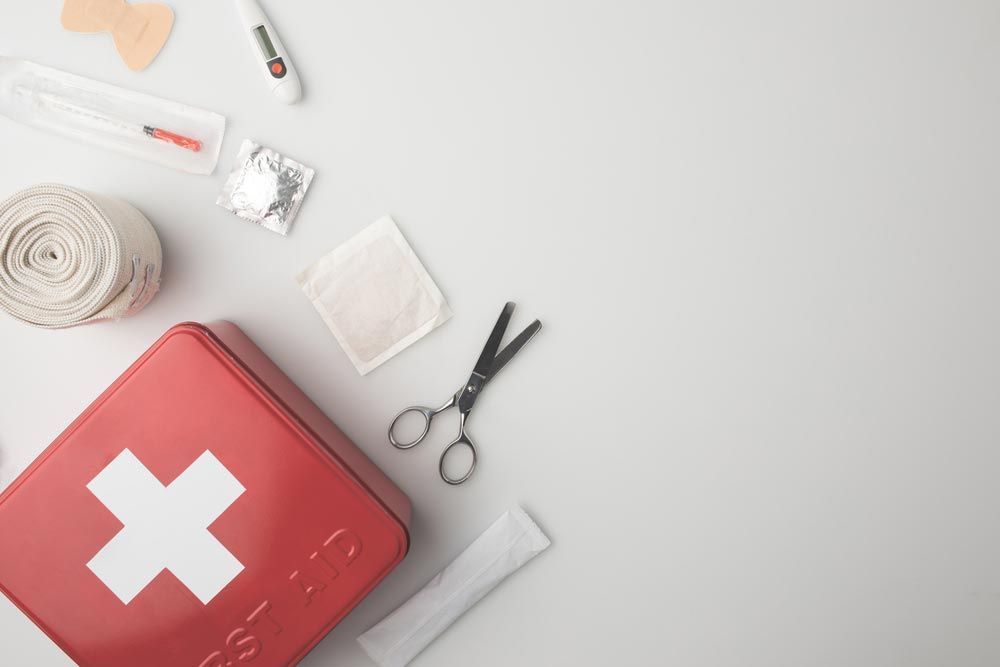 First Aid Kit Equipment — First Aid Industrial Medical In Muswellbrook, NSW