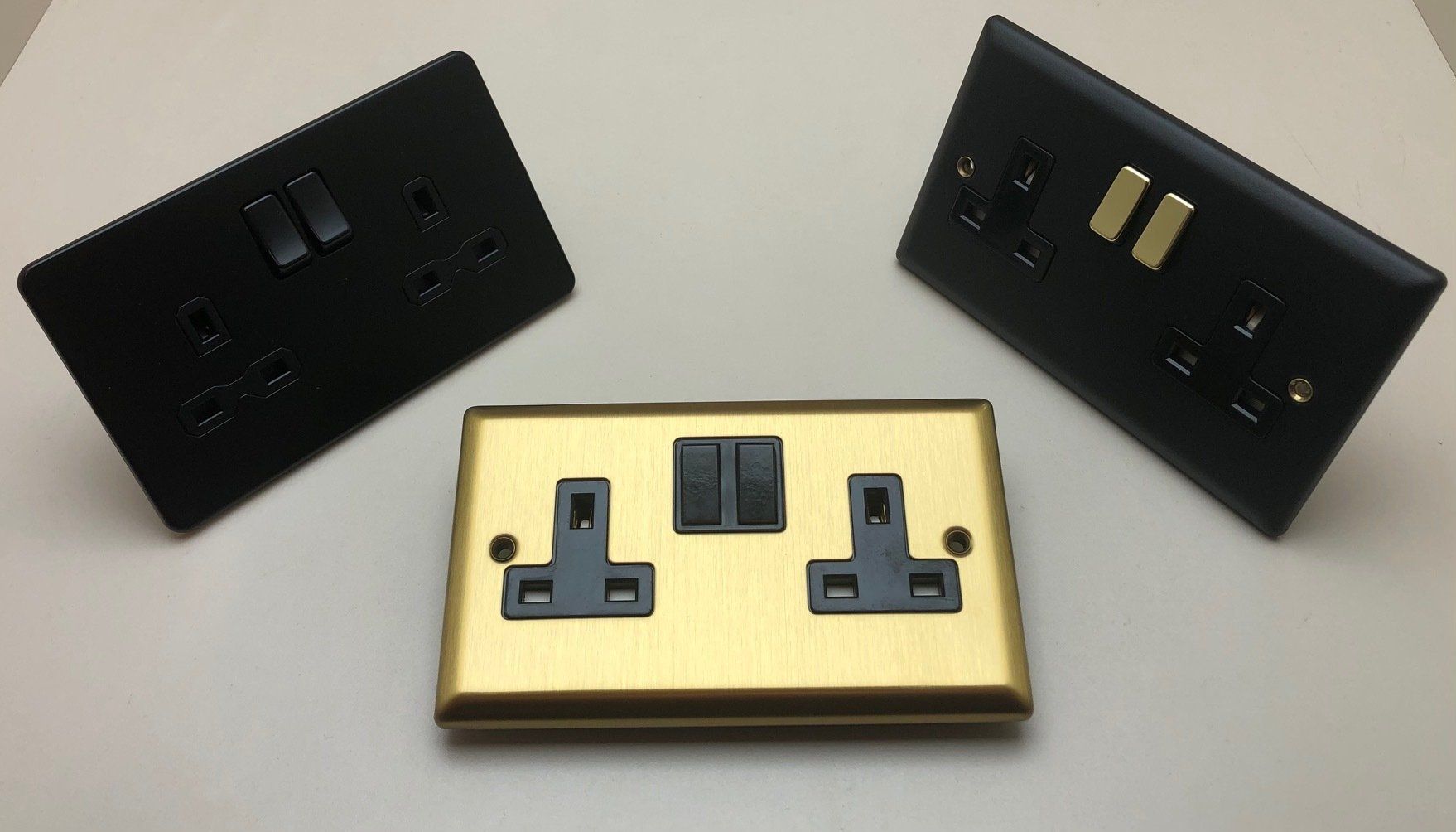variety of sockets some with USB points