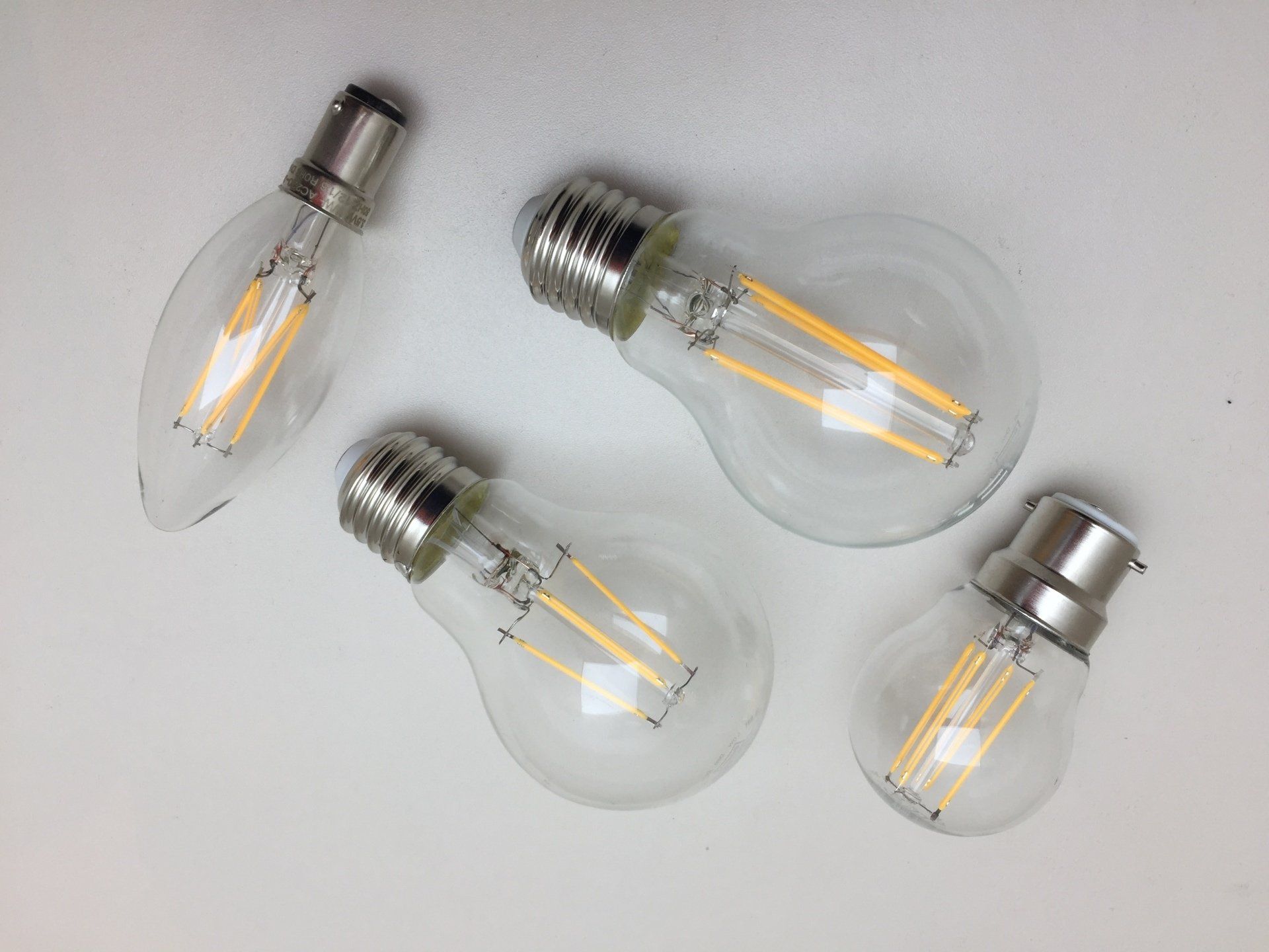 LED bulbs all shapes and sizes available at our Cardiff store