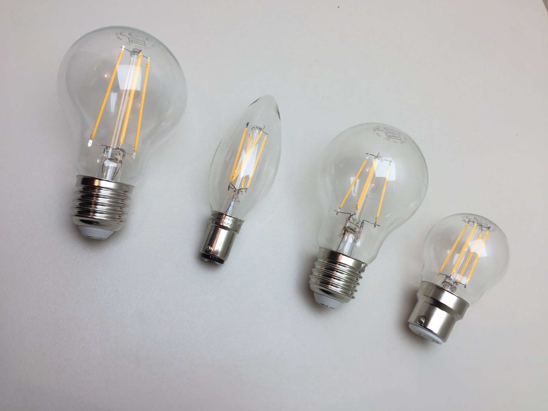 variety of LED bulbs all shapes, styles and sizes available at our Cardiff store