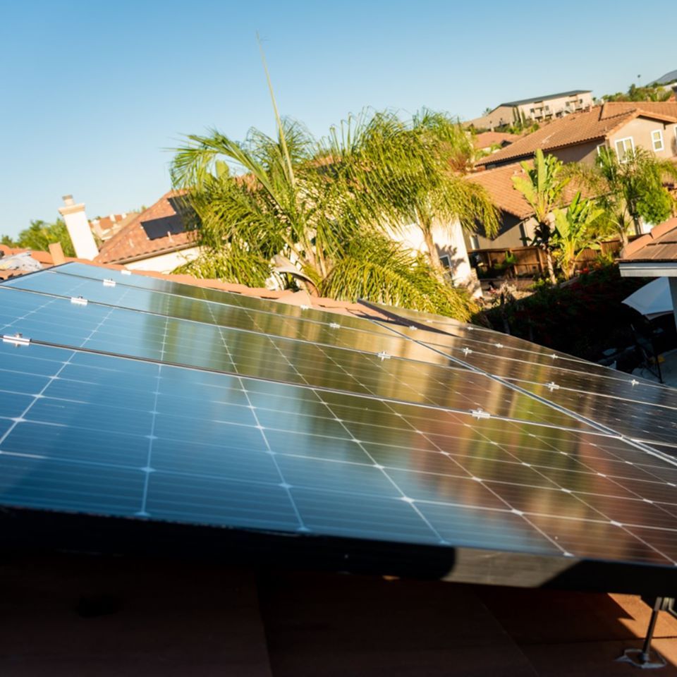 Close Up Of Solar Panels — Lutz, FL — Coast to Coast Solar Inc.