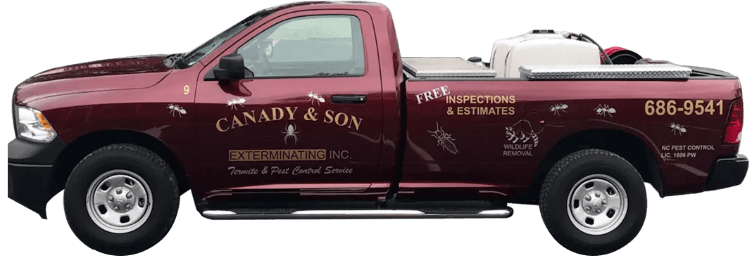 Canady & Son Exterminating Service Truck — Wilmington, NC — Canady & Son Exterminating Inc