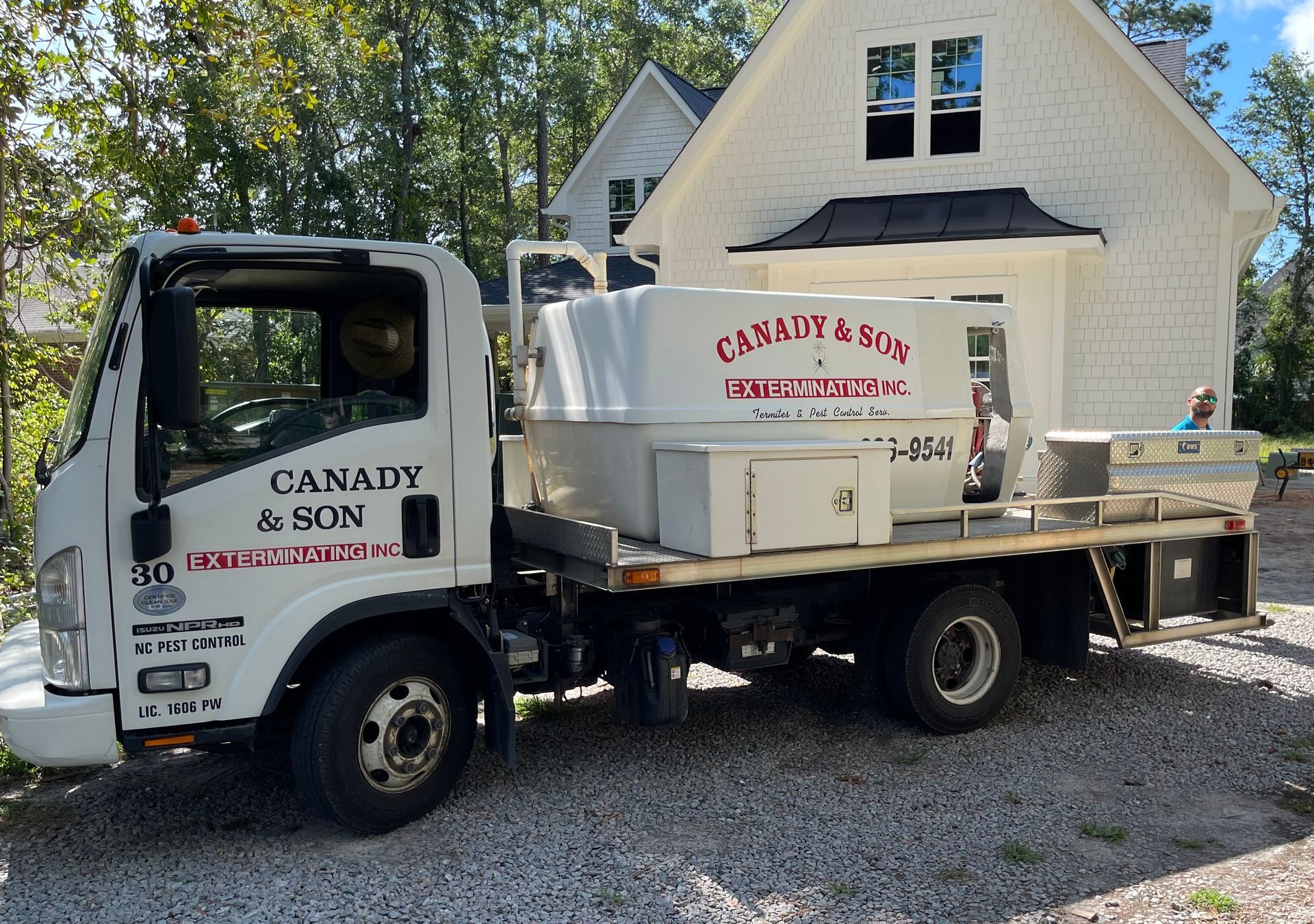 Termite Truck — Wilmington, NC — Canady & Son Exterminating Inc