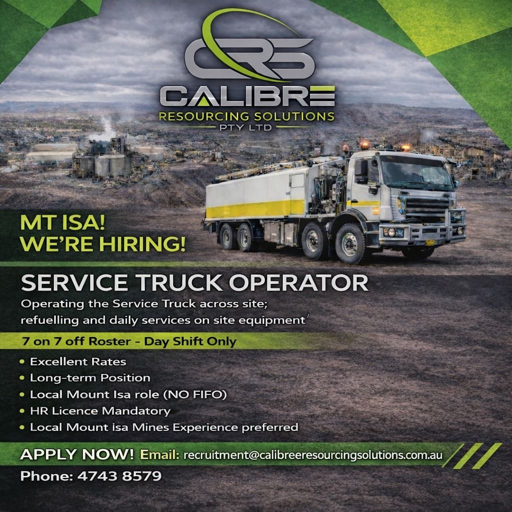SERVICE TRUCK OPERATOR WANTED