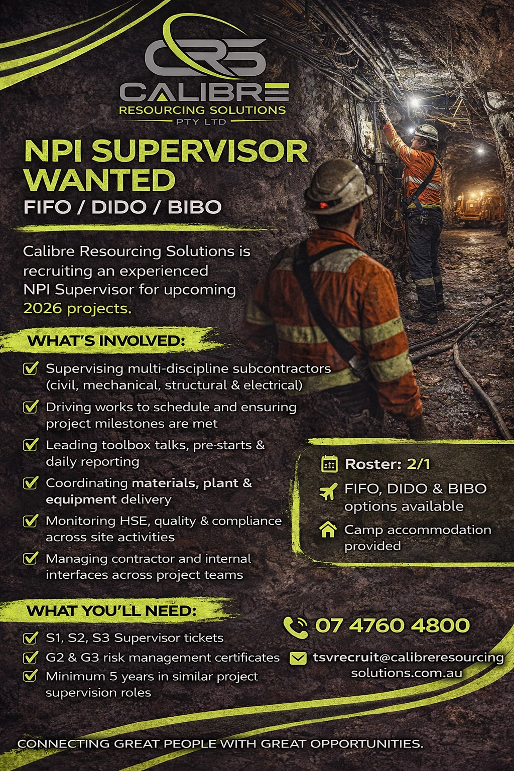 NPI (Non-Process Infrastructure) Supervisor (FIFO / DIDO / BIBO)